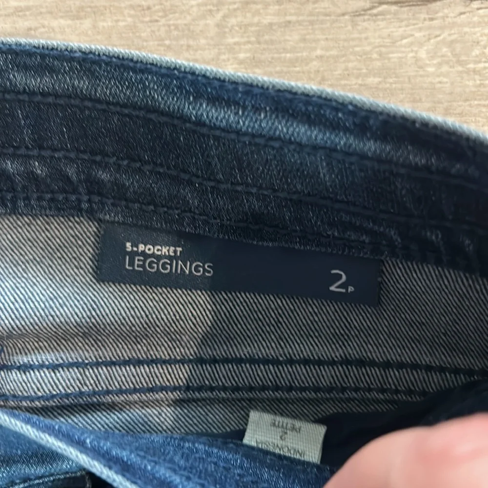 J. Jill 5 pocket leggings jegging jeans size 2 petite